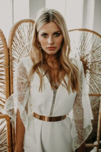 Braut jumpsuit Brynn mit Spitze