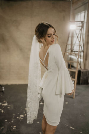 Kurzes Brautkleid Devon Gr.36/38 & 38/40 - SALE 369€