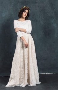 Braut Pullover Klara in ivory