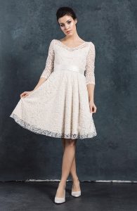 Kurzes Brautkleid June Standesamt