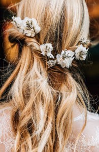 8 Haarnadeln mit Blüten Ornella