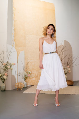 Brautkleid Dawn midilang - Gr.36/38 & 38/40 SALE 499€