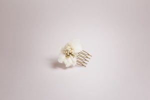 Kleiner Haarkamm creme